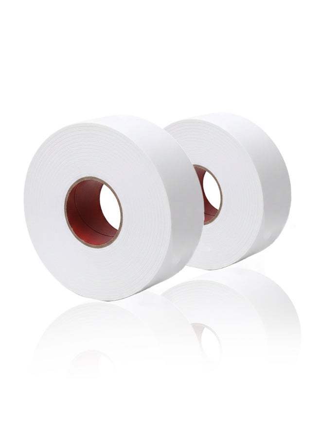Heavy Duty Double Sided Mounting Tape 1mm Thickness, 3m Length – 2 Rolls Set, Strong Foam Adhesive Tape for Wall Mounting Pictures, Frames & Decorations, High Load Bearing, No Drilling, Easy to Use & Remove - Image 1