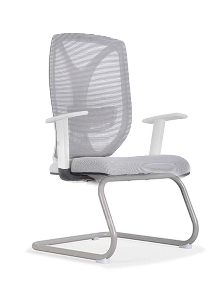 Neo Front Neo Front Office Chair - Ergonomic Visitor Chair, Low Back Mesh Laptop Desk Chair, Ideal for Meetings, Computer, and Executive Use (S731 Grey)  - Image 2
