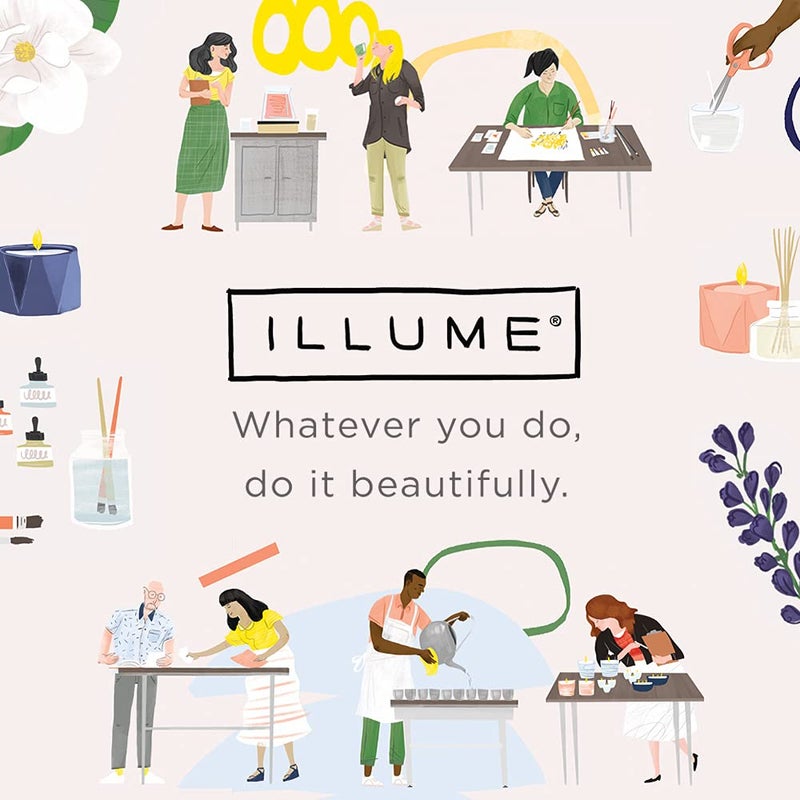 Illume Thai Lily Soy Candle, Vanity Tin, Pink, 11.8 oz. - Image 3