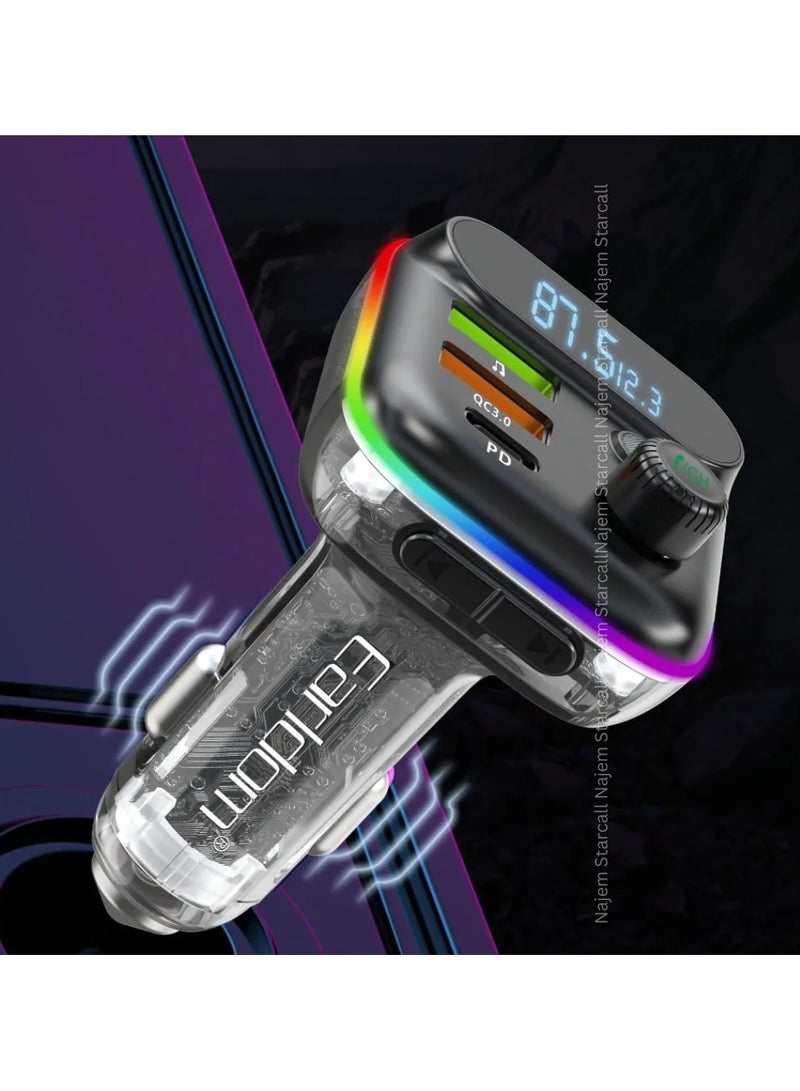 EARLDOM VISIBLE WIRELESS FM CAR KIT M80 - Image 2