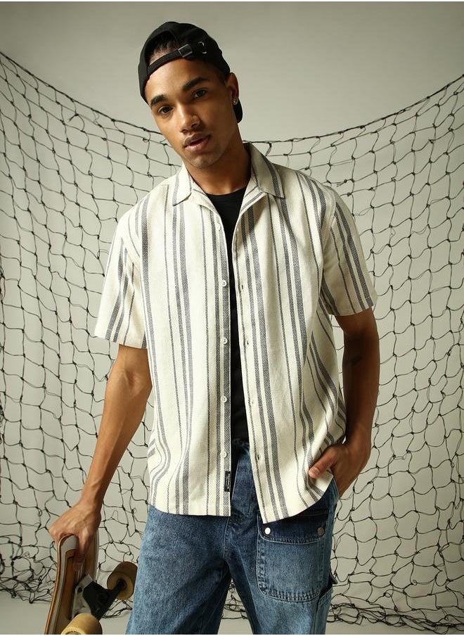 Hubberholme White Shirt for Men, Versatile Everyday Wear  - Image 1