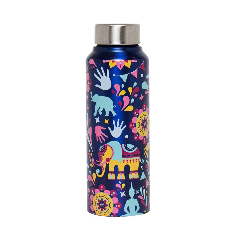 VOIK Mandana Steel Water Bottle Screw Bottle 750ML Steel Water Bottle for Kids Easy to Carry Stainless Steel Leak Proof BPA Free Non Toxic - Image 1