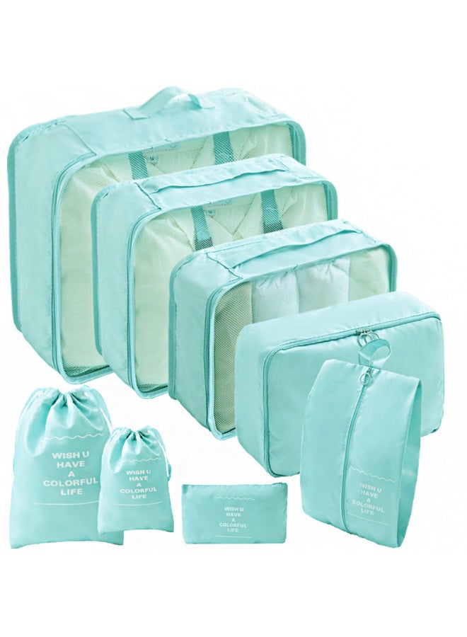 Travel Storage Bag Seven Or Eight Piece Storage Bag Waterproof Oxford Cloth Business Trip Makeup And Toiletry Storage Set