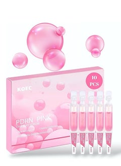 KOEC PDRN Pink One Day Serum, Salmon DNA, PDRN Ampoule, Collagen, Glutathione, Hyaluronic Acid- Imporoves Skin Radiance, Fast Absorbing 10vials-1Pack  - Image 1