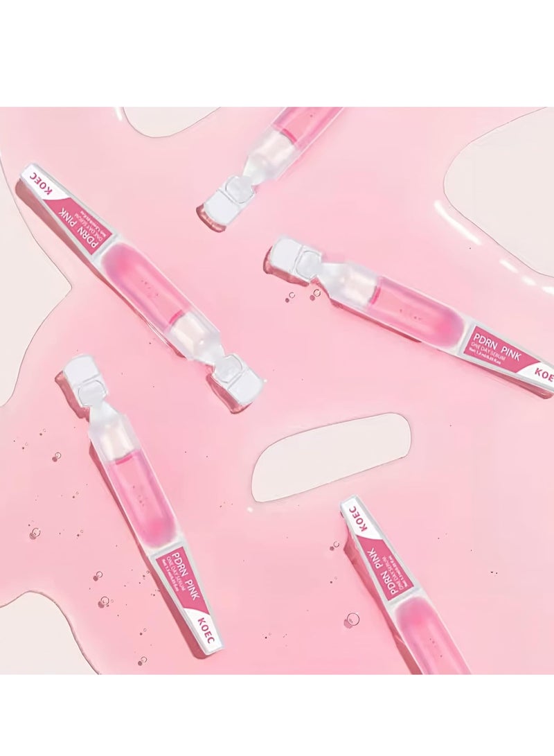 ك أو إي سي PDRN Pink One Day Serum ، حمض السلمون الحمض النووي ، أمبولة PDRN ، الكولاجين ، الجلوتاثيون ، حمض الهيالورونيك - إشراق البشرة ، سريع الامتصاص 10 قوارير - 1 عبوة - Image 5