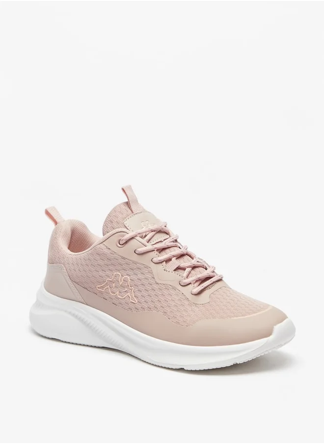 Kappa Womens Textured Lace-Up Sports Shoes