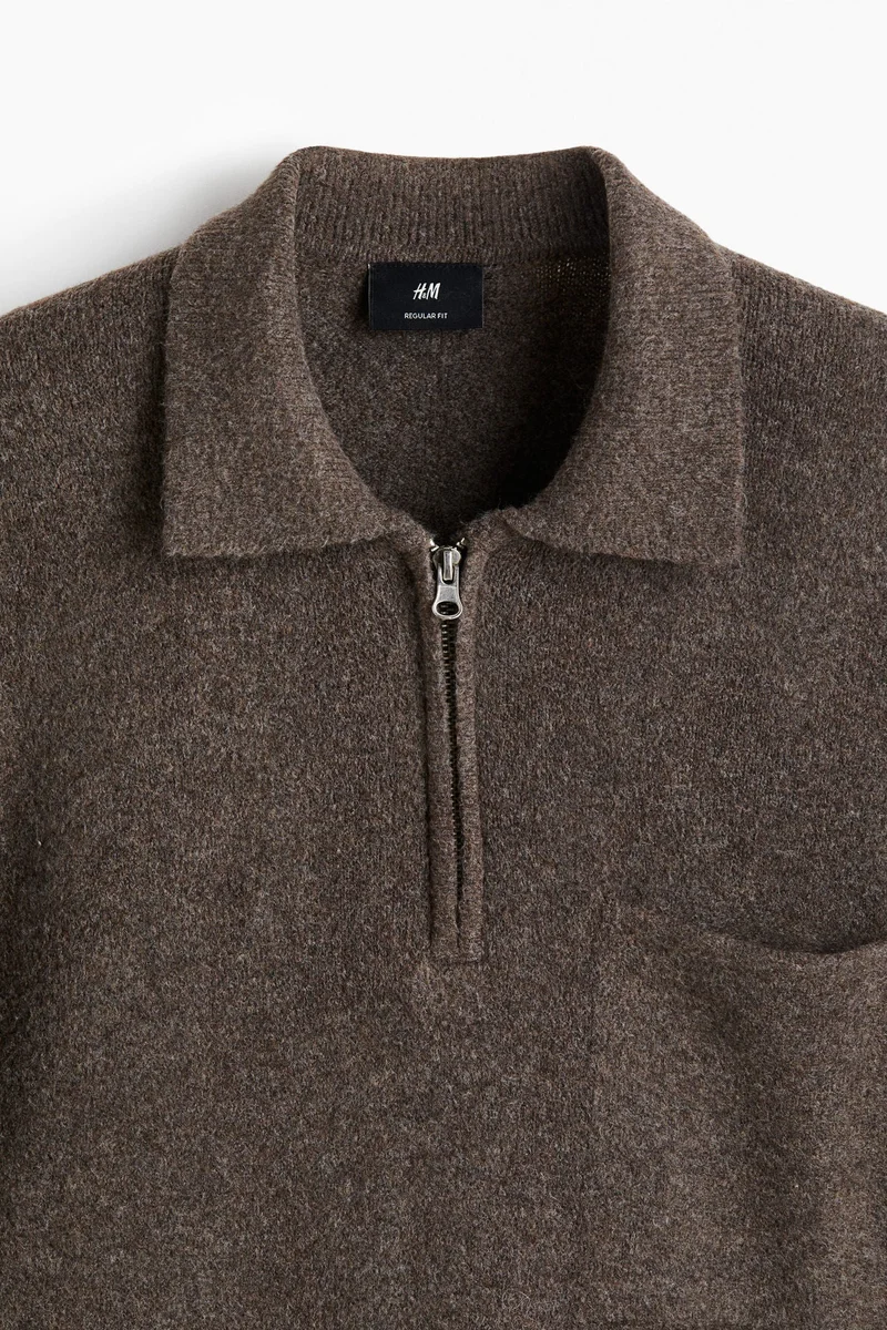 اتش اند ام كنزة بسحّاب بقصّة عادية