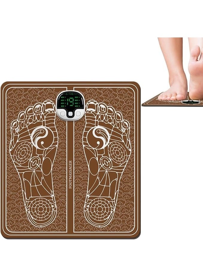 جهاز تدليك القدم EMS LED 8 أوضاع علاج كهربائي للقدم - Image 1