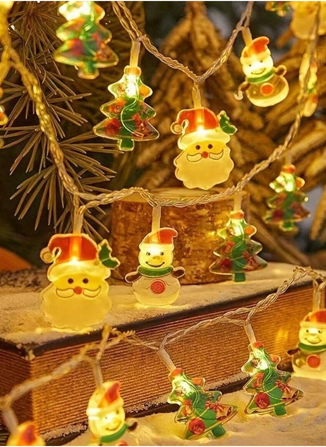 Christmas decoration lights 3 meters with 20LED lights bearded old man festive atmosphere light string suitable for Christmas tree bedroom garden outdoor - pzsku/Z0E341910C0518B160345Z/45/_/1732952347/6a98acc8-cb52-4384-91be-eaac818c032f