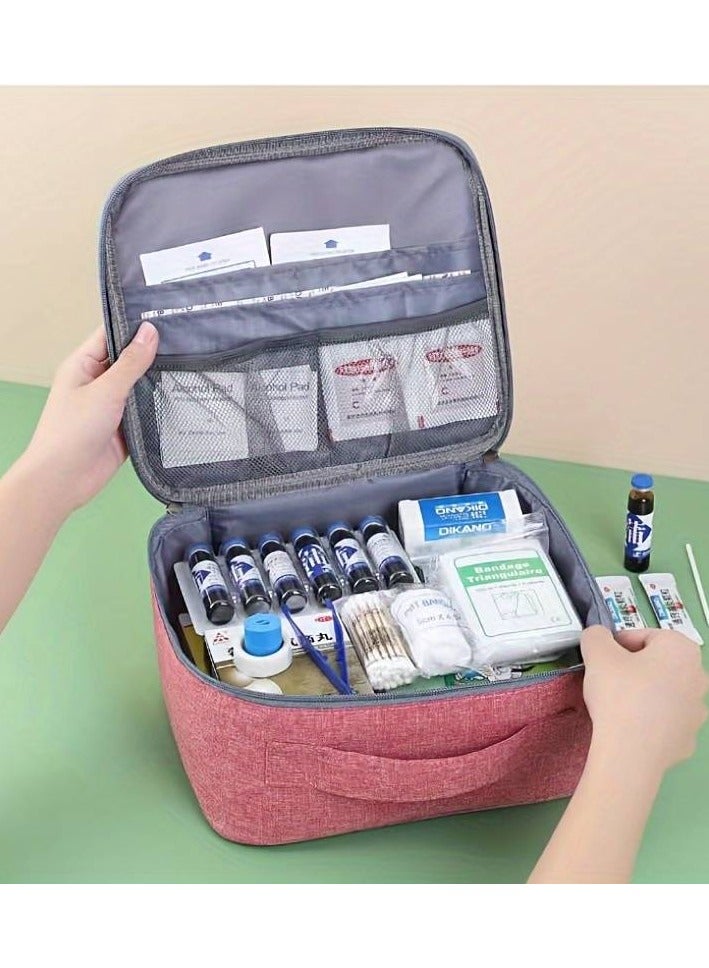 Portable medical storage bag, medicine first aid kit - Image 2