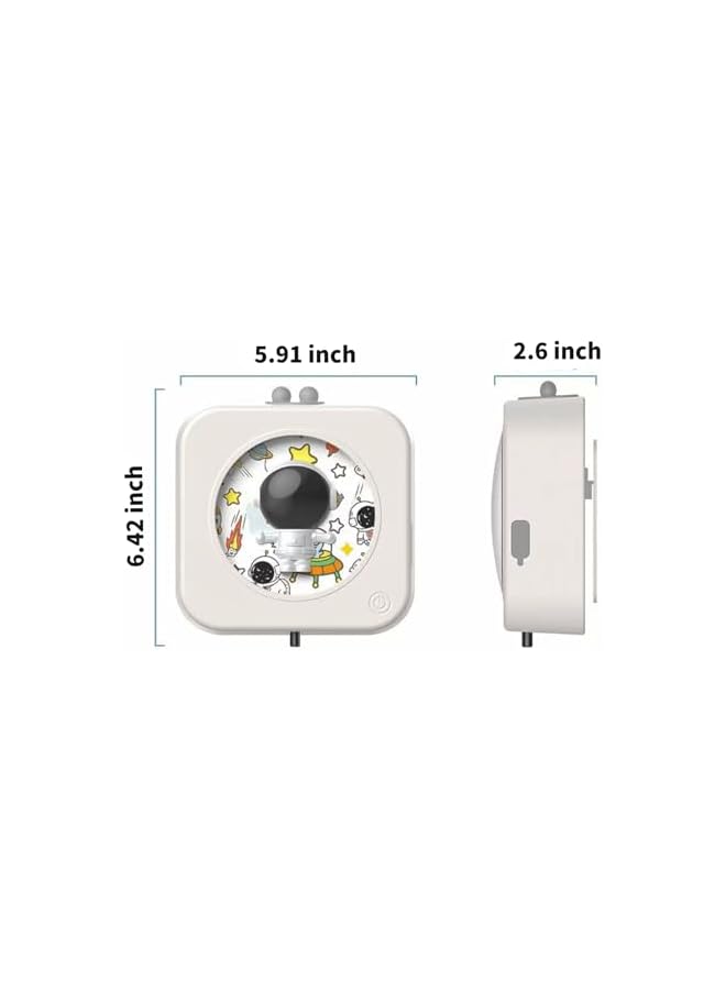 Automatic Soap Dispenser, Touchless Auto Foaming Soap Dispenser Hands Free Wall Mount Astronaut Electric Soap Dispenser USB-C Rechargeable Smart Dish Soap Dispenser with Sensor for Bathroom Kitchen - Image 5