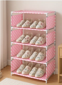 ALMUFARREJ Shoe Rack 5 Layer pink  - Image 1