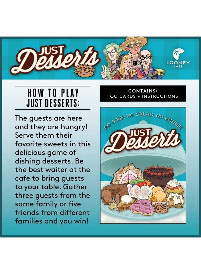 Looney Labs Looney Labs Just Desserts Card Game - Flavorful Expansion and New Characters  - Image 4