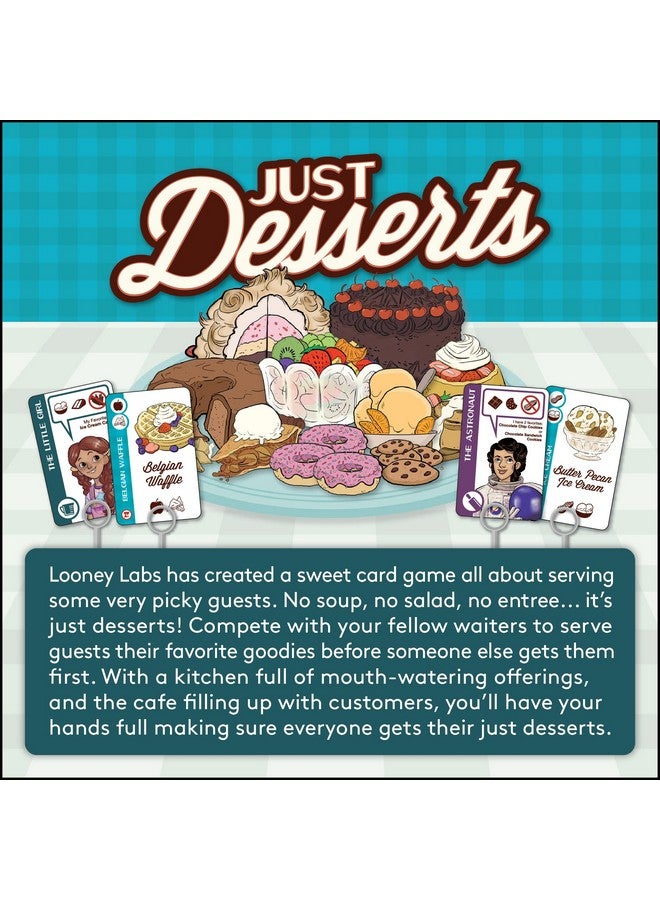 Looney Labs Looney Labs Just Desserts Card Game - Flavorful Expansion and New Characters  - Image 3