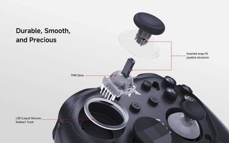 Mobapad Chitu Pro2 Bluetooth Controller for Nintendo Switch 1/2, PC, Android, iOS Gamepad Gaming Accessory, Blue - Image 5