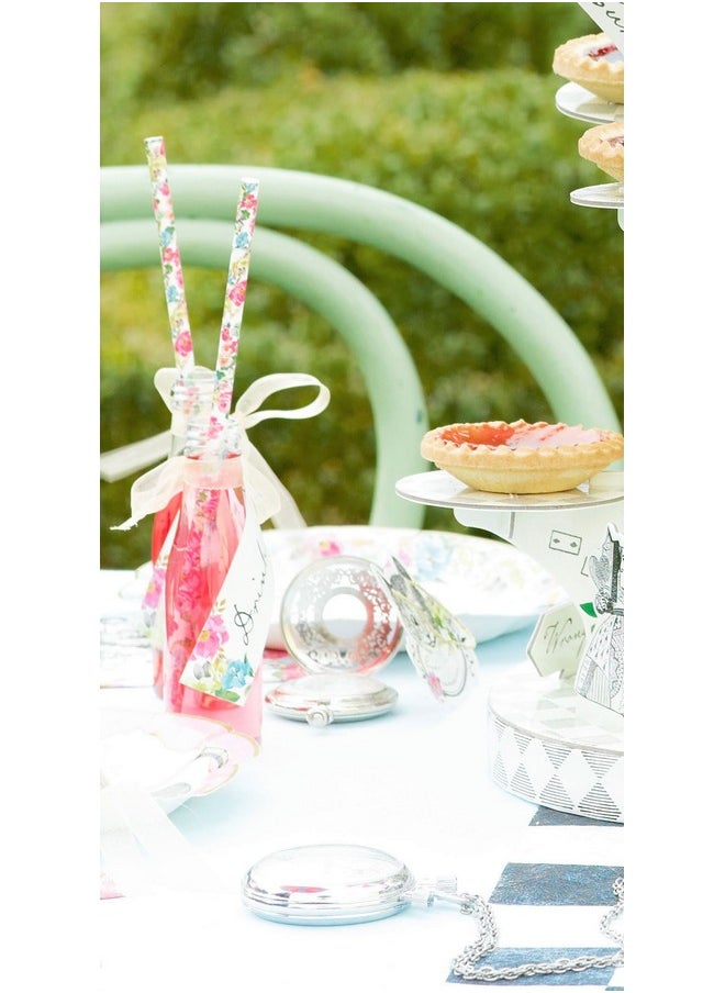 Talking Tables Talking Tables Truly Alice Drink Set Table Décor for a Tea Party, Multicolor (6 Pack)  - Image 5