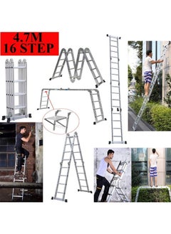 MAFRA Ma Fra Multi Purpose Folding Extension Ladder  - Image 5