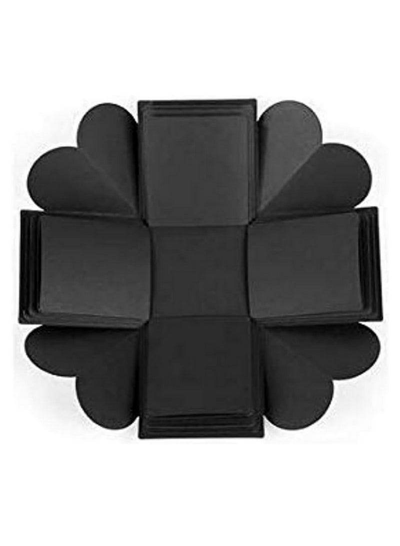 DIY Surprise Love Explosion Box Anniversary Scrapbook Photo Album Gift for Birthday, Wedding, Valentine Day Handmade Exploding Memory Box for Couples, Girlfriend, Boyfriend - Image 2