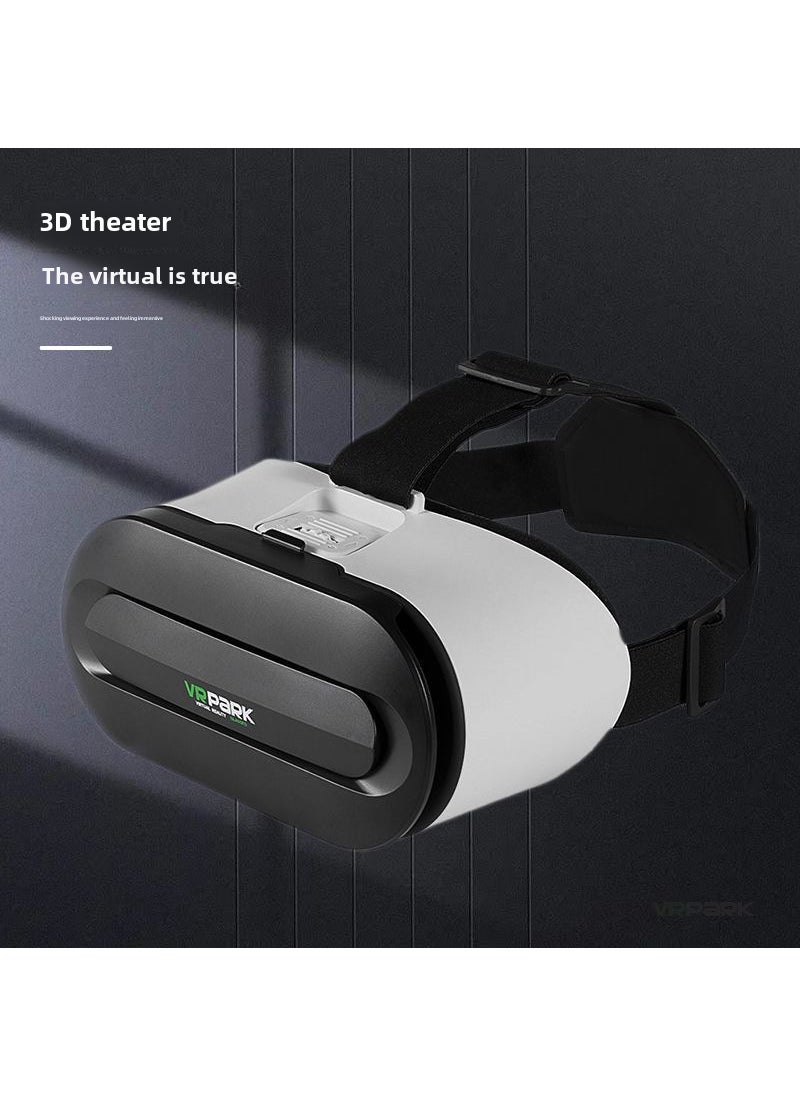 Generic New VRPARK Glasses All-in-One Virtual Reality Wireless HD Smart Headset V8 White (without headphones) 