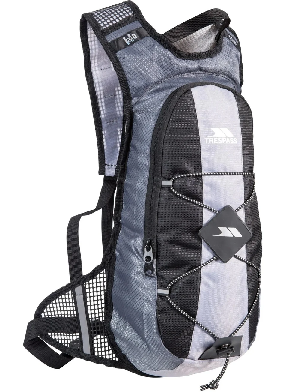 Trespass Unisex Mirror - Hydration Backpack Silver Reflective Backpack UAACBAG20001-SVR