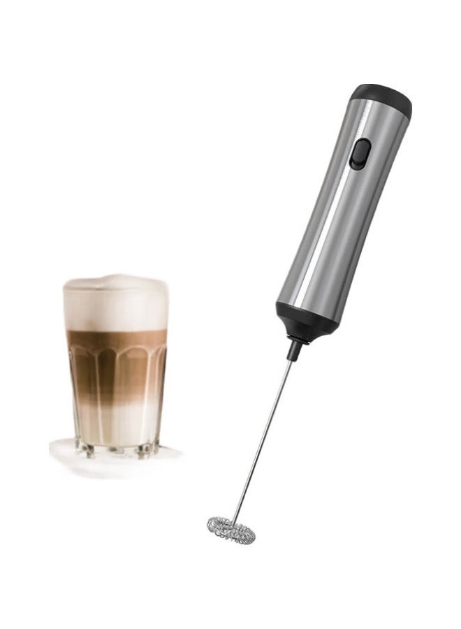 Cliton Electric Milk Frother, Coffee Milk Frother, Rechargeable Milk Frother, Stainless Steel Handheld Mini Mixer - Image 3