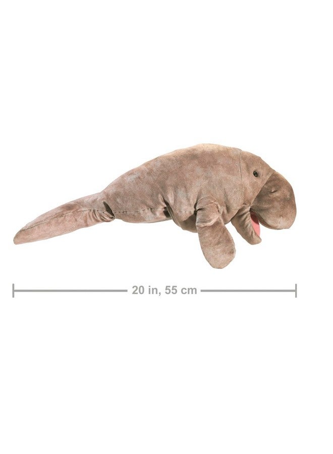 Folkmanis Manatee Hand Puppet,Gray - Image 3