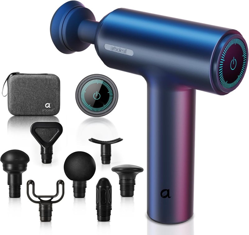 arboleaf Massage Gun Powerful Massage Gun Deep Tissue Handheld Percussion Muscle Massager with Portable Travel Case for Athletes Relax Gifts - Image 1