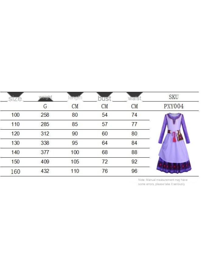 Daisy Dream Princess Fancy Dress Up Costume for Little Girls Halloween Birthday Party Outfits Size - Image 4