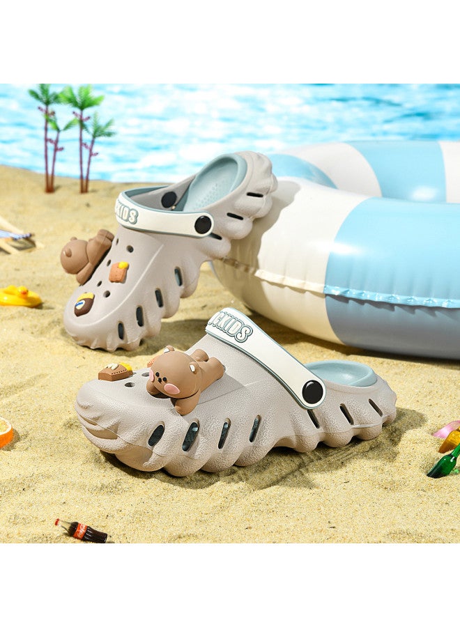 abckids Soft And Comfortable】 Parent-child Crocs, Children's Sandals 2025 New Summer Breathable Unisex Kids Beach Sandals - Image 5