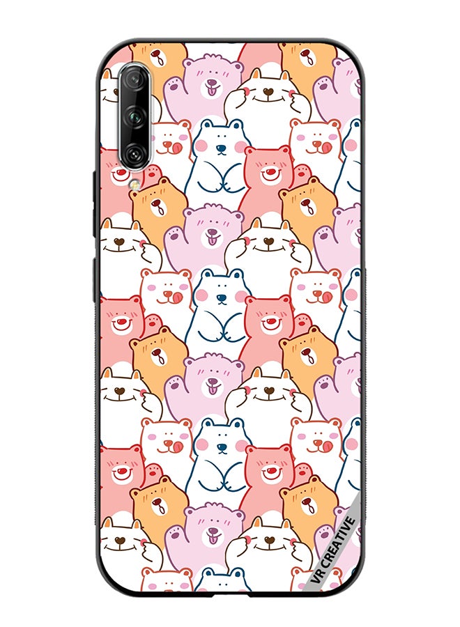 VR CREATIVE Protective Case Cover For Huawei Nova Y9S Cute Cartoon Bear Design Multicolour - Image 1