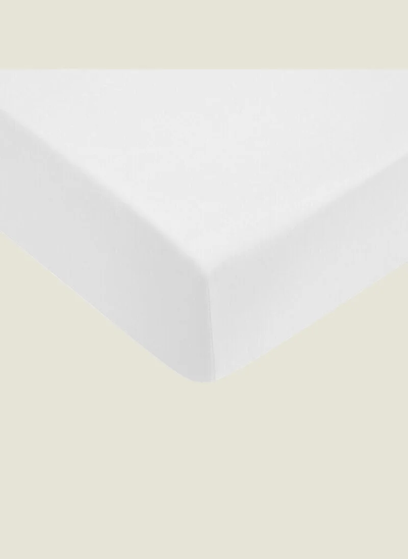 Tommy Hilfiger  Tommy Hilfiger 280 Thread Count Arthur Fitted Sheet - 200x200cm  | Best Price UAE