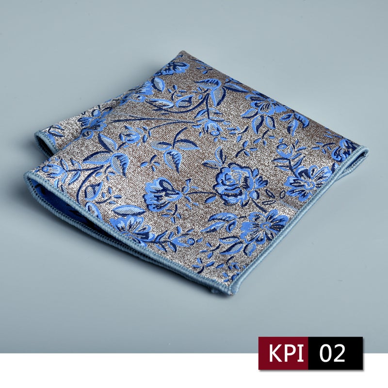 Men'S Square Scarf Business Formal Suit Handkerchief Large Jacquard 23Cm Foldableing Square New Style 2025 Spot - Image 1