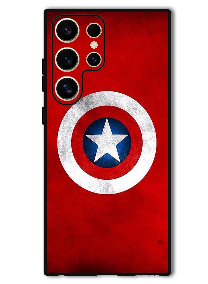 Theodor Protective Case Anti Scratch Shock Proof Bumper Cover For Samsung Galaxy S24 Ultra Cap  - Image 1