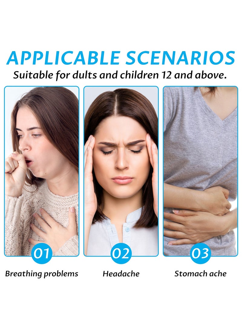 Tanwer Nasal suction plug, nasal cannula stick, cool oil, mint, dozing off, motion sickness, driving drowsiness, refreshing mind  - Image 4