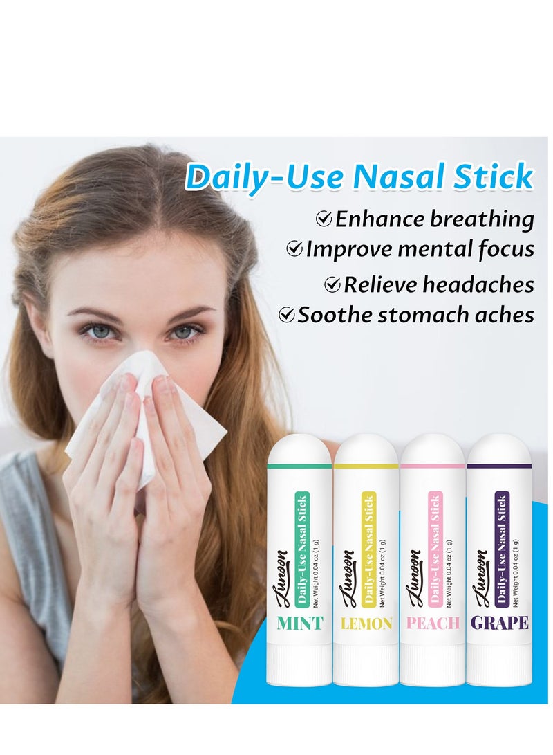 Tanwer Nasal suction plug, nasal cannula stick, cool oil, mint, dozing off, motion sickness, driving drowsiness, refreshing mind  - Image 5