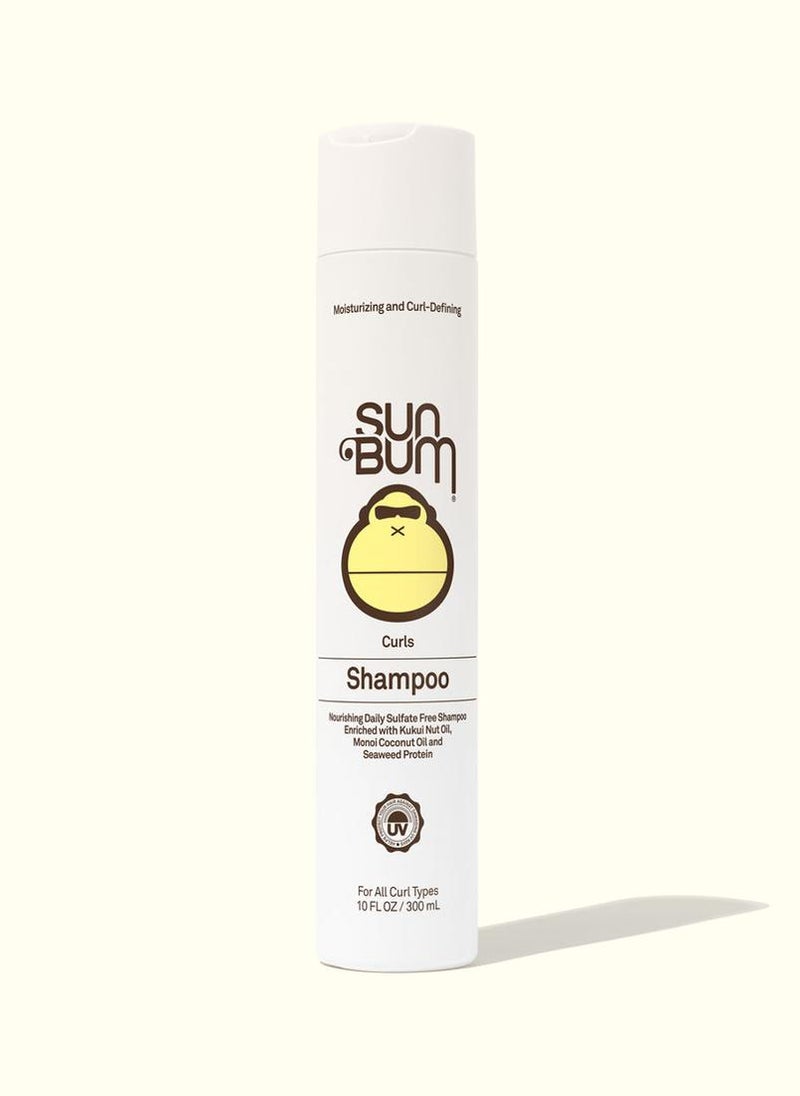 Sun Bum Curls & Waves Shampoo 10 Oz - Image 1