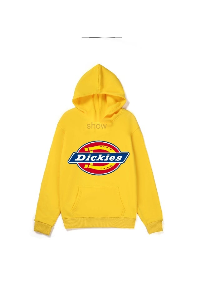 Dickies Unisex Casual Hoodie, Loose-Fit Round Neck Long Sleeve Pullover, Made from Polyester, Ideal for Teenagers and Everyday Wear - Image 1