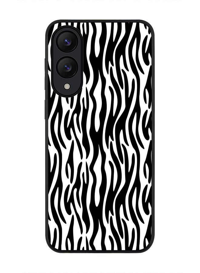 Stylizedd For Samsung Galaxy S25 Edge Case,Slim fit Camera Protection, Shockproof Thin Phone cover  - Zebra Stripes