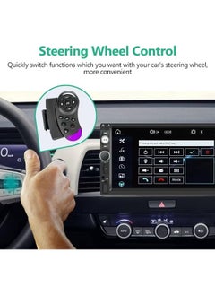 Neutral Double Din Car Stereo with Carplay Android Auto, 7 Inch HD Car Touchscreen with 12 LED Backup Camera, Car Audio Receiver, MP5 Player Support Bluetooth Mirror Link SWC, Car Radio Receiver( 64G Card)  - Image 3