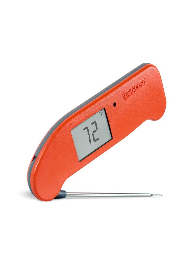 ThermoWorks Thermapen ONE, No. 1 Recommended Instant-Read Thermometer - Cayenne Pepper Red - Image 2