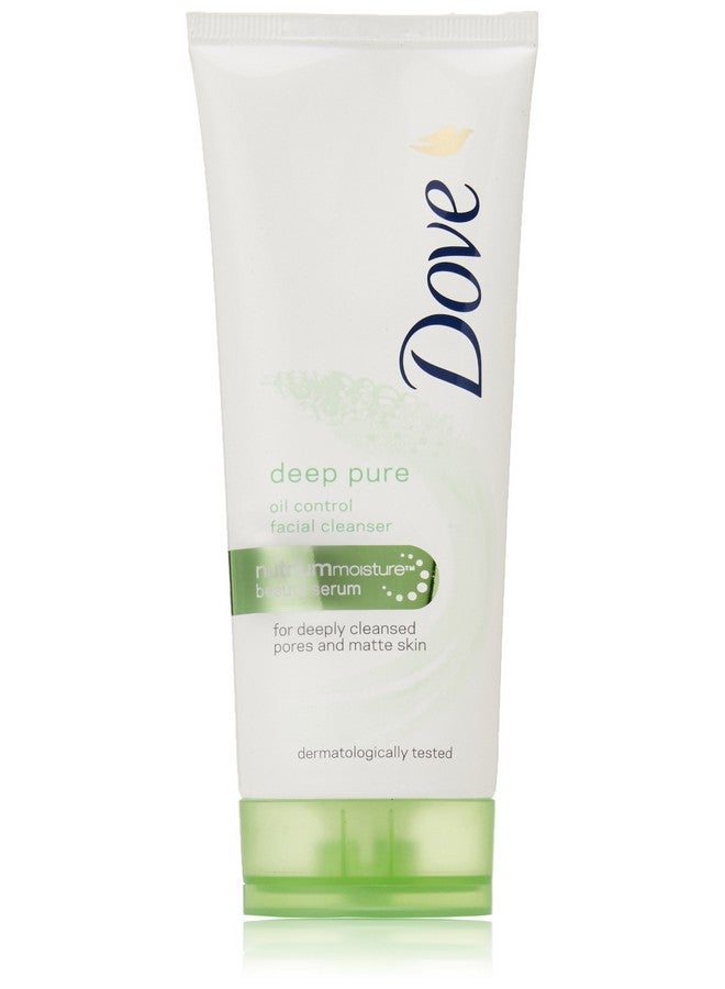 Dove Deep Pure Oil Control Face Wash Cleanser, 100g - Image 1