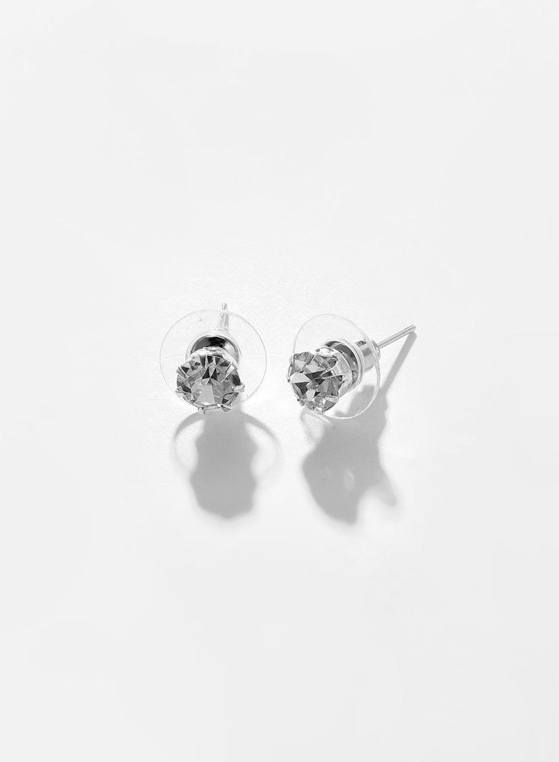 SOHI White Stone-Studded Artificial Jewellery Set - Image 5