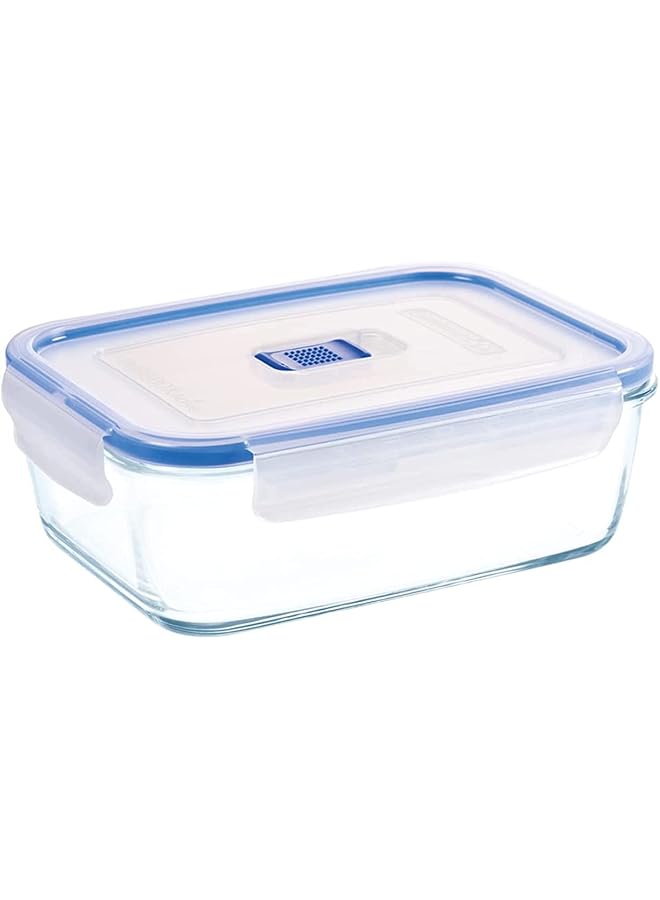 لومينارك صندوق Temp A6 مستطيل ذو حافة مسطحة، سعة 1.22 لتر