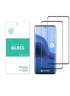 Generic 2 Pack Full Coverage Tempered Glass Screen Protector for Motorola Edge 40 Neo, Curved [HD Anti-Scratch ] [No-Bubble ] Screen Protector for Motorola Edge 40 Neo  - Image 1