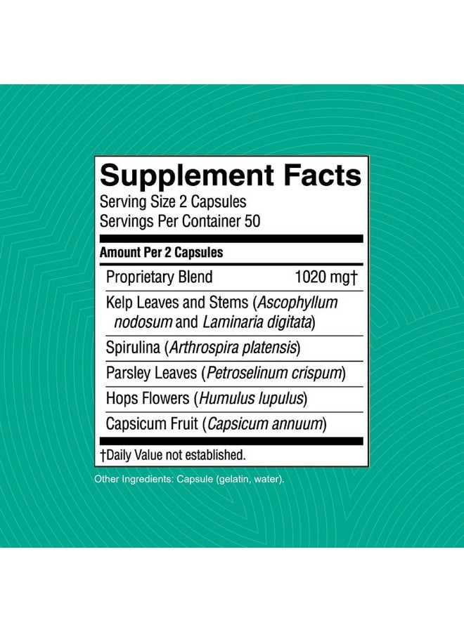 Nature's Sunshine TS II w/Hops, 100 Capsules | Supports Proper Thyroid Function and Helps Maintain Balance in the Thyroid Gland - Image 3