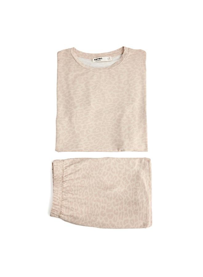 KOTON Printed Pajama Set - Image 1