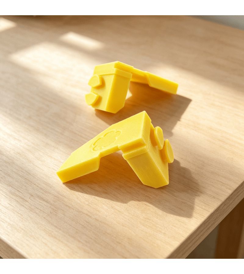 2Pcs Plastic Bricklaying Work Line Anchor Angle Code Yellow Construction Site Line Fixing Device Brick Block Corner Line Clip Bricklaying Auxiliary Tool Gift For Masons And Bricklayers - Image 4