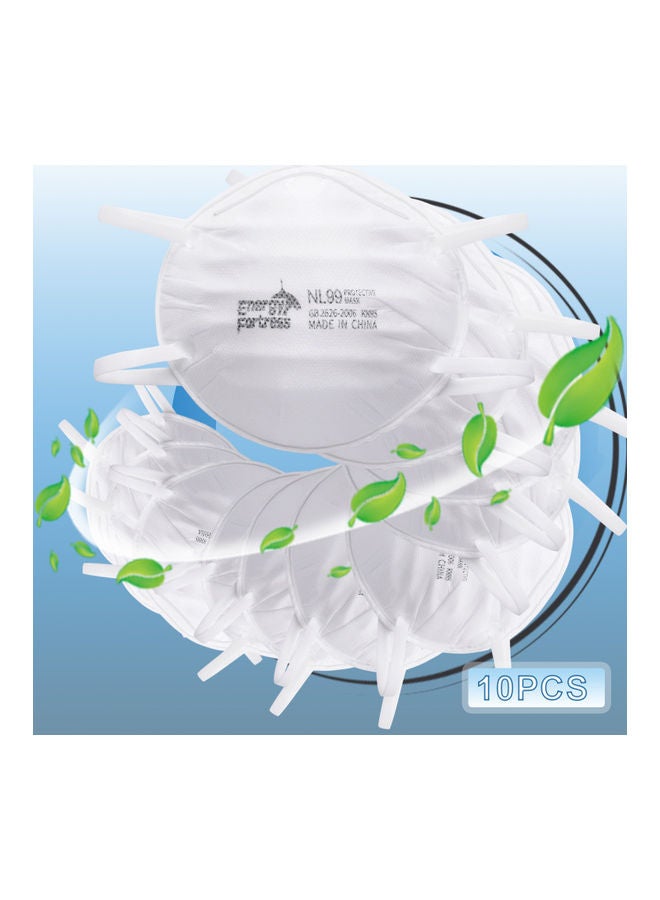 NIBEMINENT 10-Piece 4 Layers Disposable Face Mask - Image 1