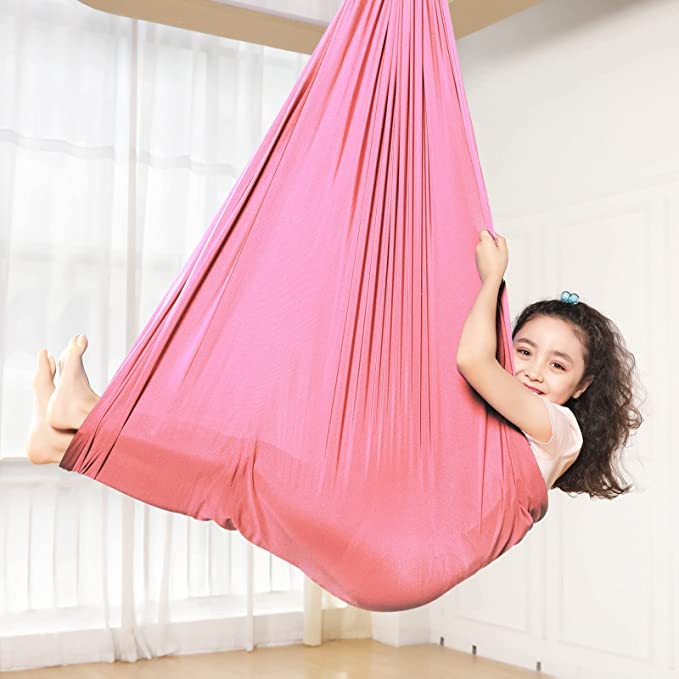 The Yogis Indoor Therapy Swing for Kids Child and Teens More Special Needs, Cuddle Hammock Ideal for Autism, ADHD, Aspergers and Sensory Integration Snuggle Swing Hammocks - Image 5