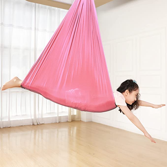 The Yogis Indoor Therapy Swing for Kids Child and Teens More Special Needs, Cuddle Hammock Ideal for Autism, ADHD, Aspergers and Sensory Integration Snuggle Swing Hammocks - Image 1